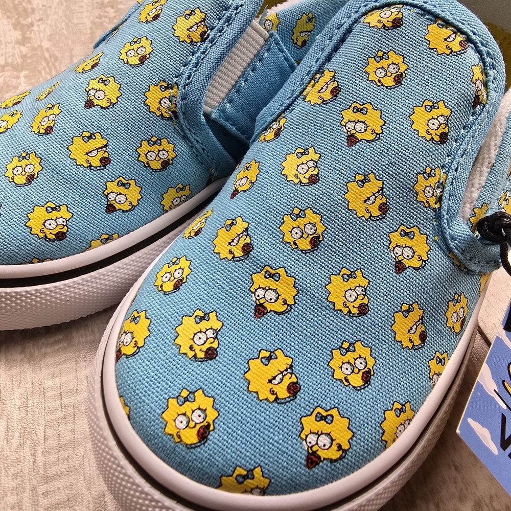 Vans X Simpsons Slip On Velcro Maggie - Picture 2 of 7
